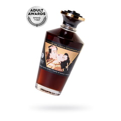 Масло для массажа Shunga Creamy Love Latte, разогревающее, сливочный латте, 100 мл