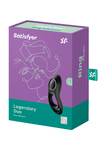 Эрекционное кольцо на пенис Satisfyer Legendary Duo, силикон, черный, Ø 2,5 см